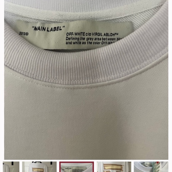 Off-White Sweatshirt by Virgil Abloh - Picture 6 of 10